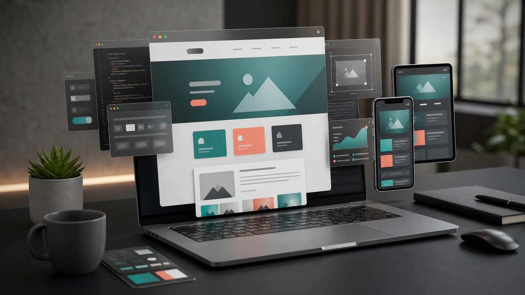 Minh họa thiết kế website